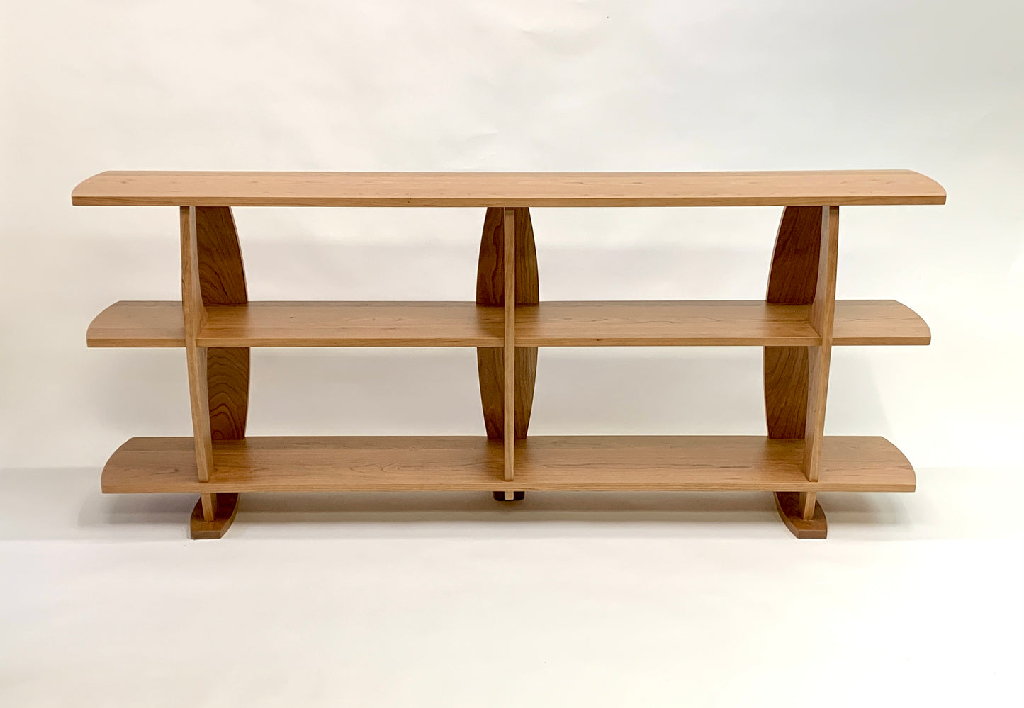Mid-Century-Inspired Floe Bookcase in Hardwood