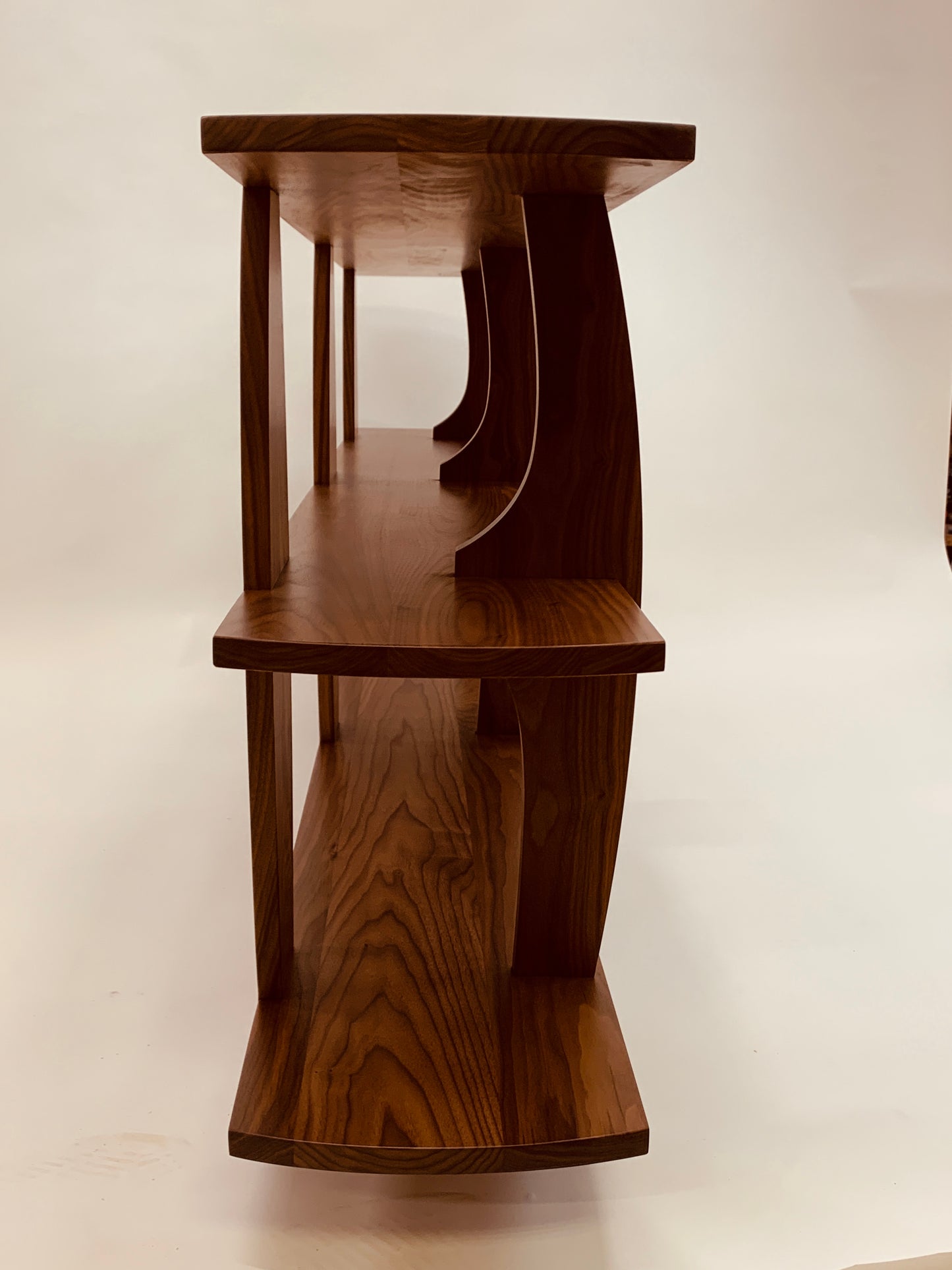 Mid-Century-Inspired Floe Bookcase in Hardwood