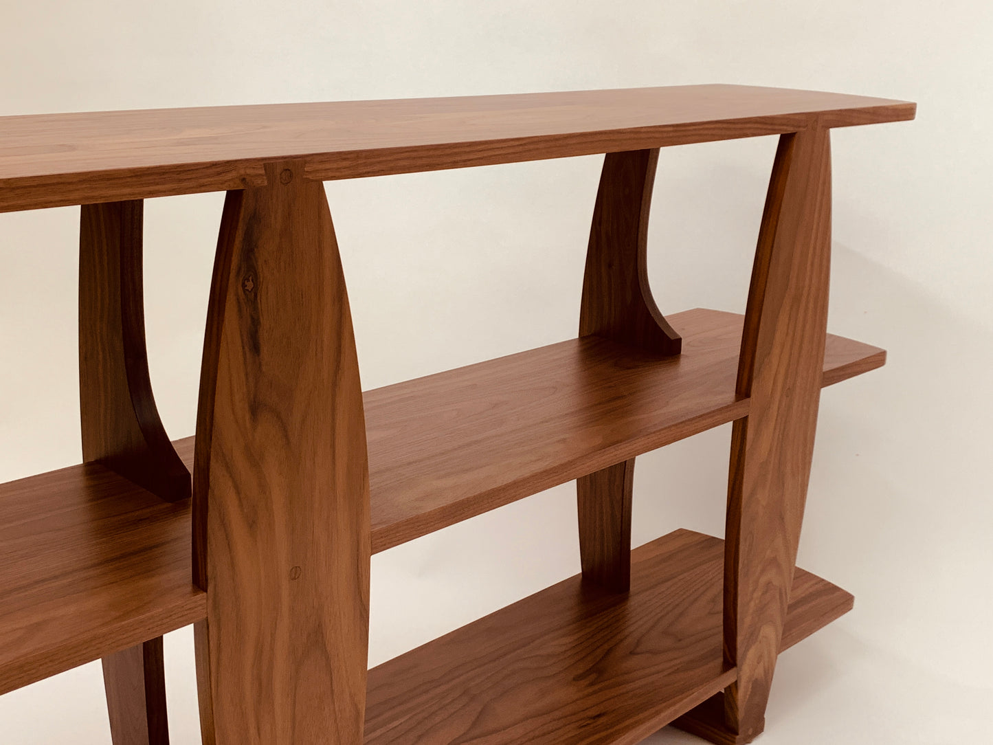 Mid-Century-Inspired Floe Bookcase in Hardwood