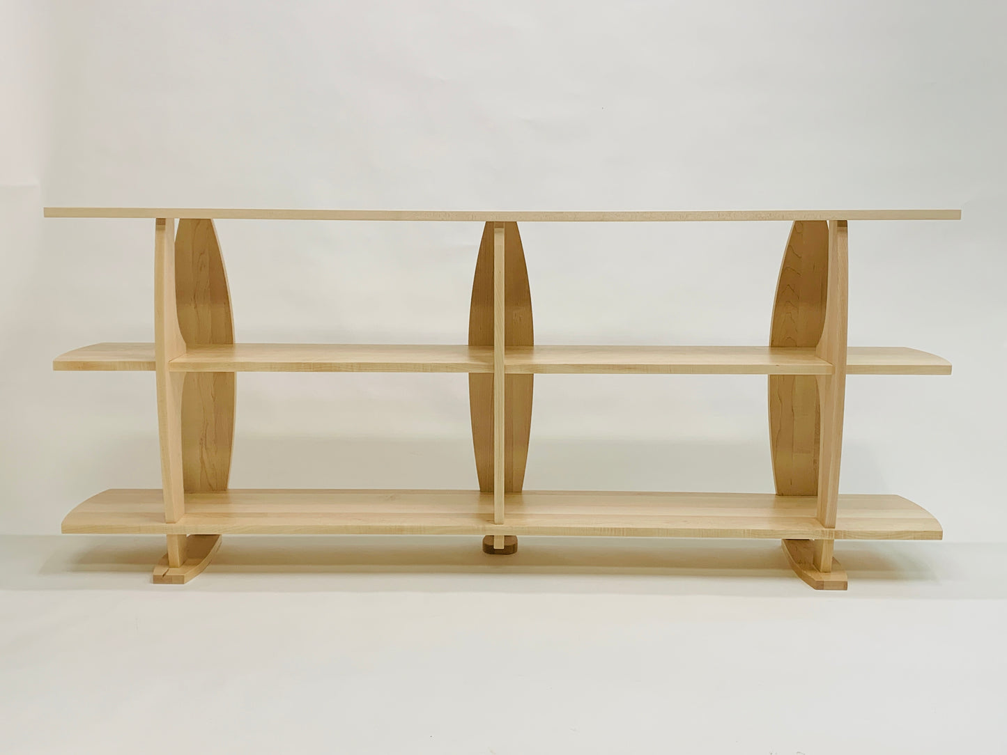 Mid-Century-Inspired Floe Bookcase in Hardwood