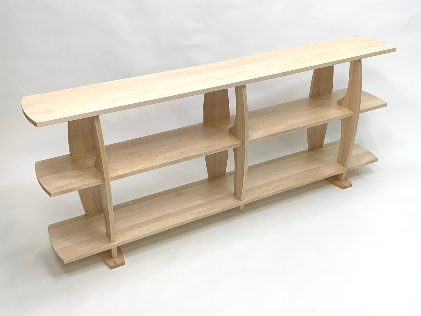 Mid-Century-Inspired Floe Bookcase in Hardwood