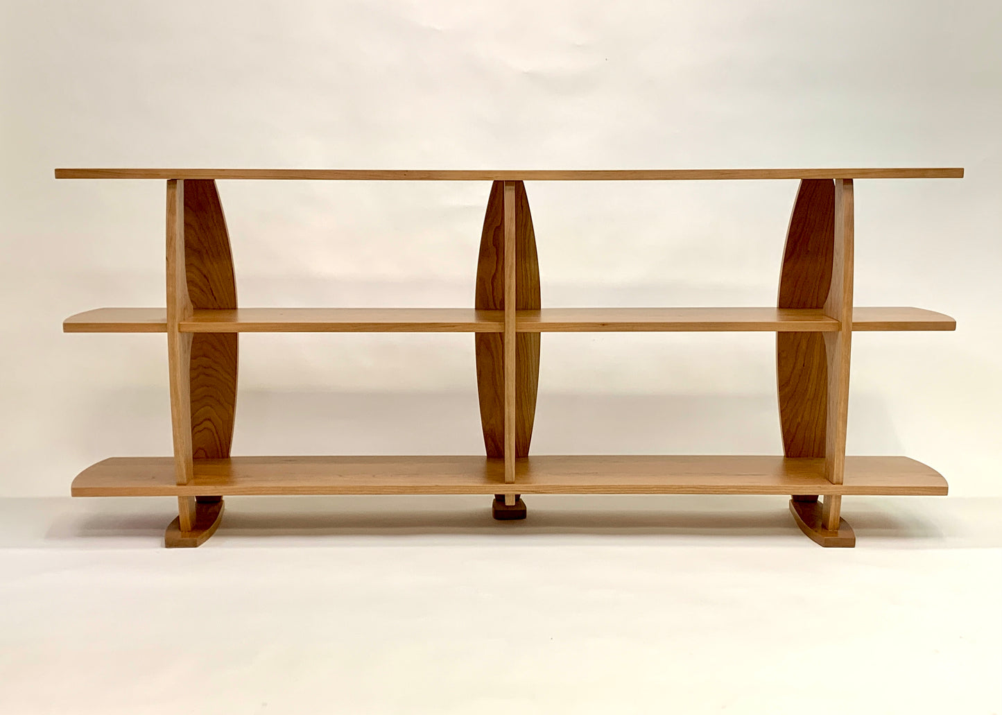 Mid-Century-Inspired Floe Bookcase in Hardwood