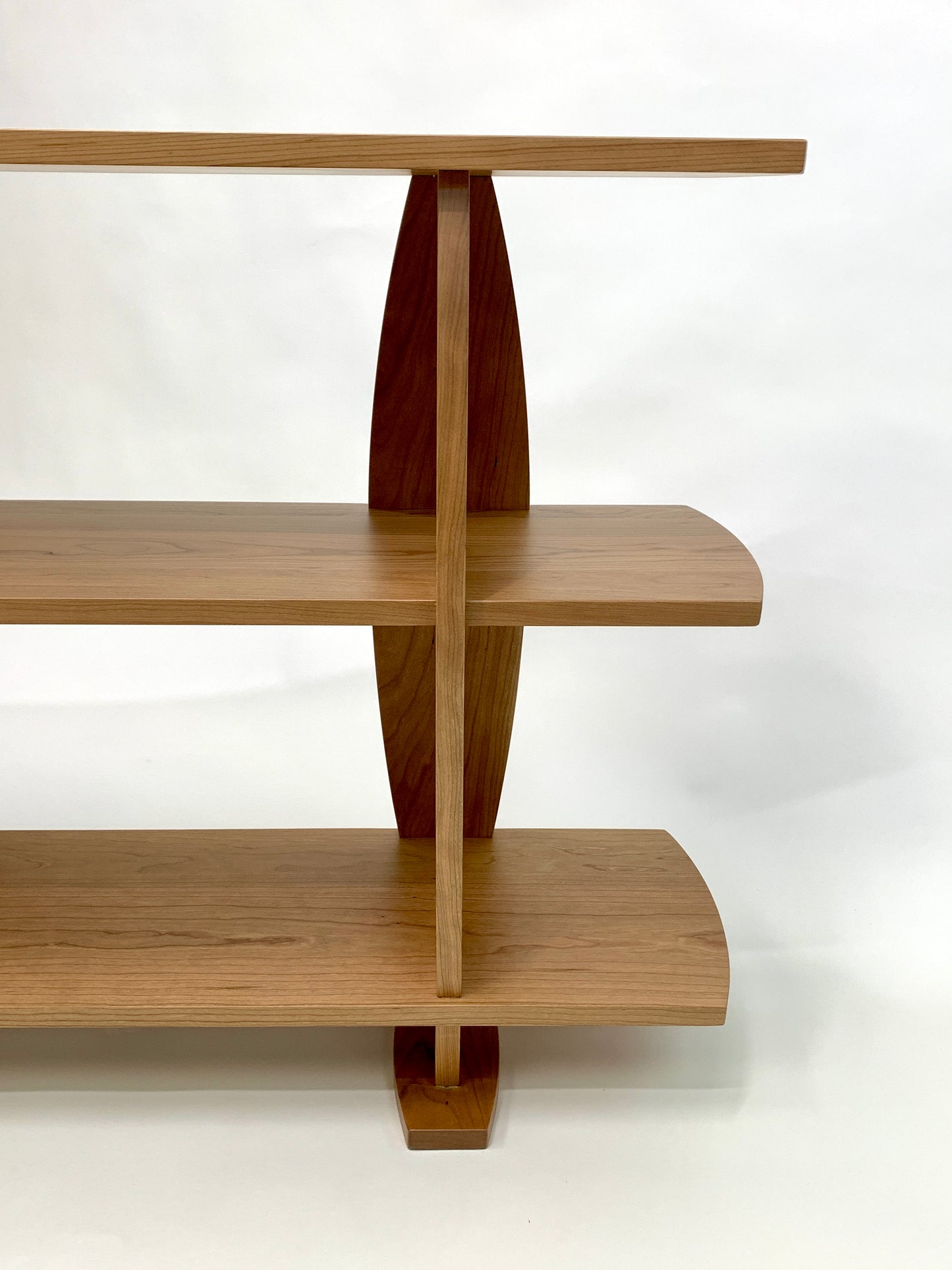 Mid-Century-Inspired Floe Bookcase in Hardwood