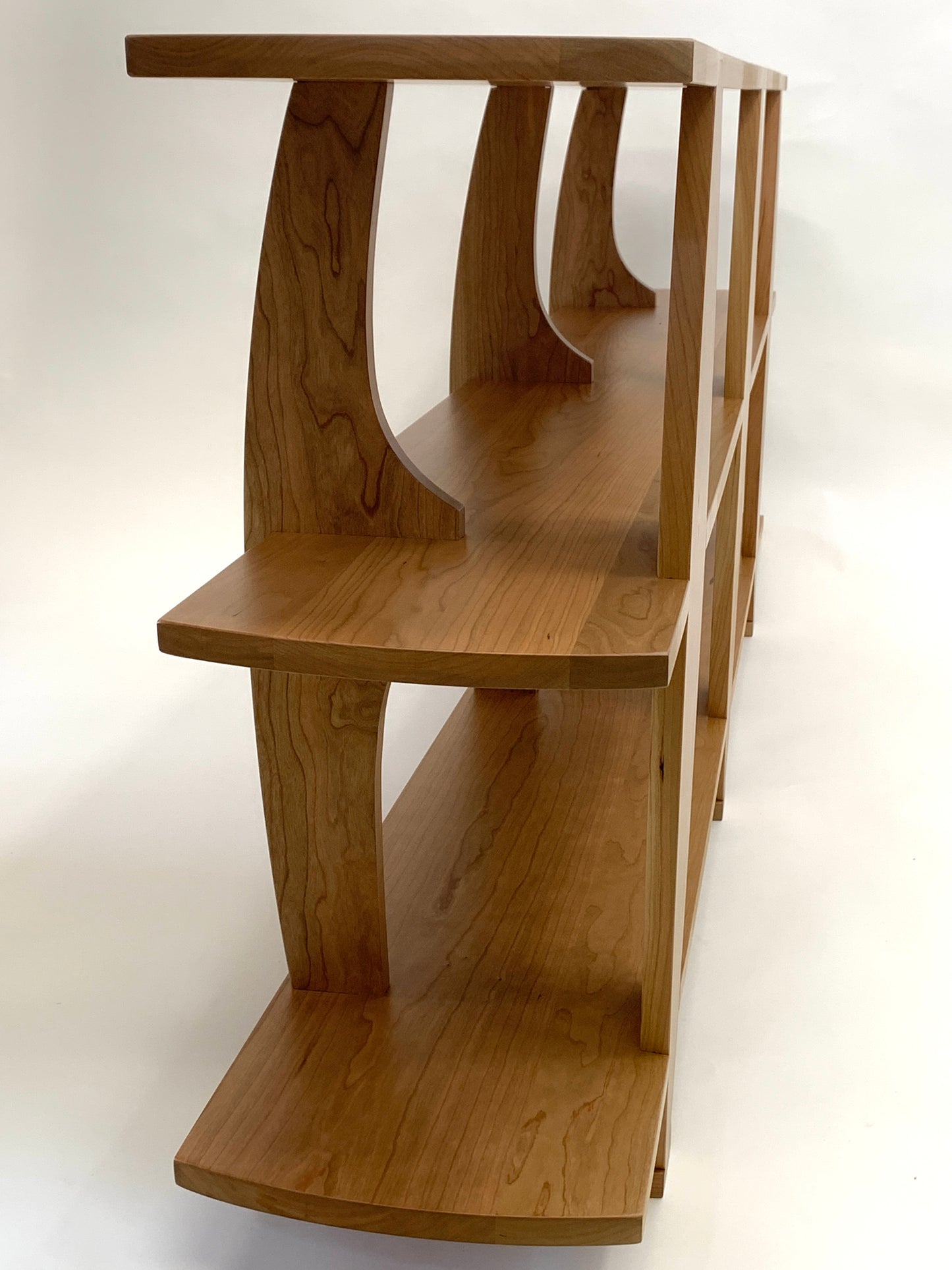 Mid-Century-Inspired Floe Bookcase in Hardwood
