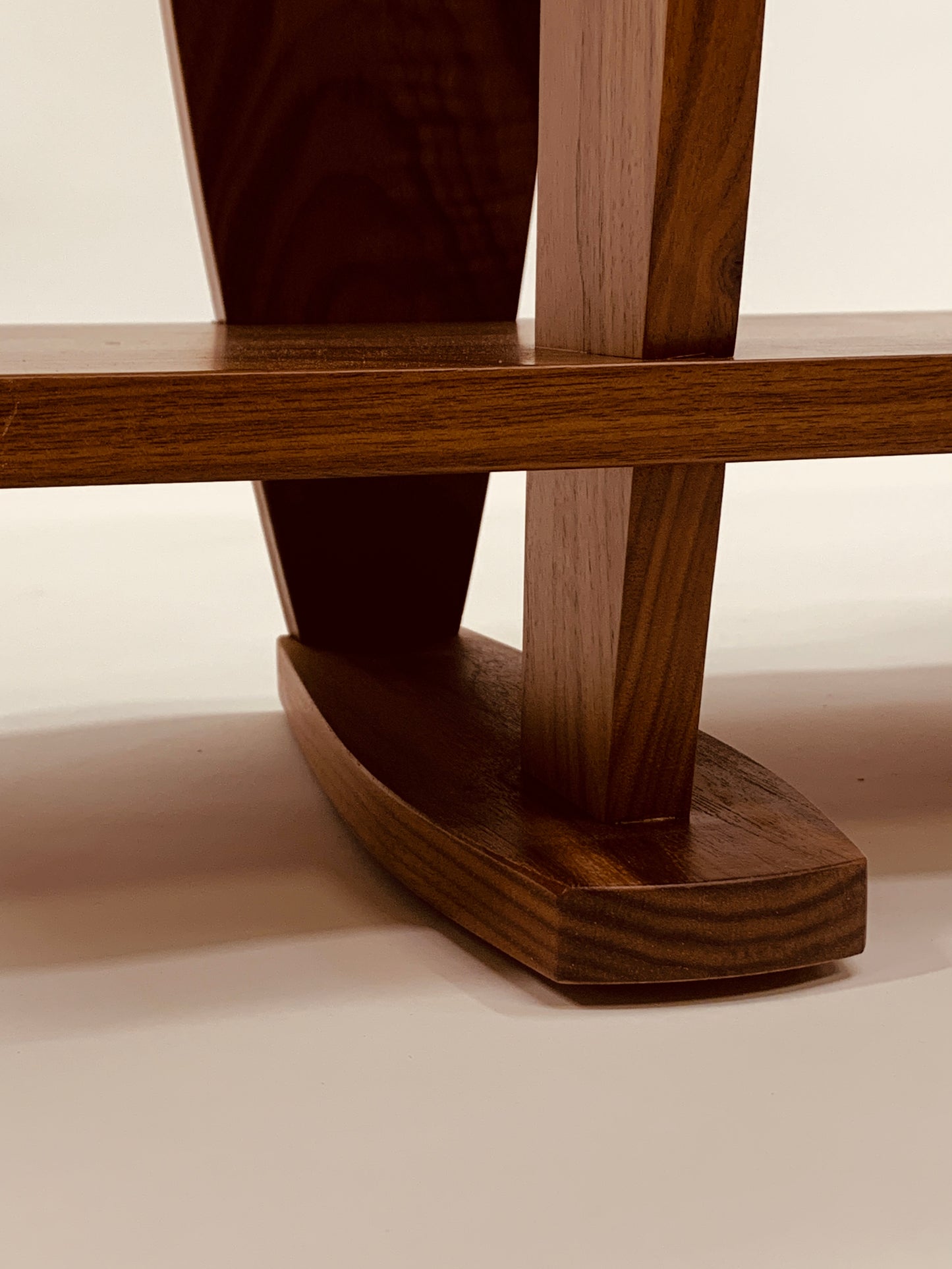 Mid-Century-Inspired Floe Bookcase in Hardwood